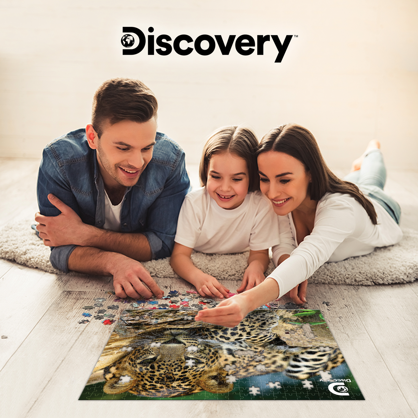 10474 Leopard Discovery 3D Jigsaw Puzzle 10474 500PC 24"x18"