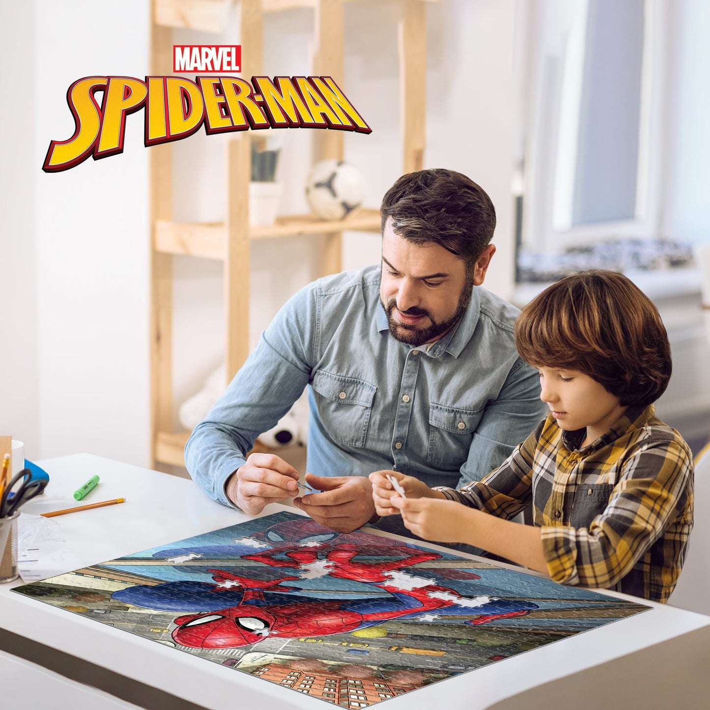 32647 Spider Man Marvel 3D Jigsaw Puzzle 32647 500PC 24"x18"