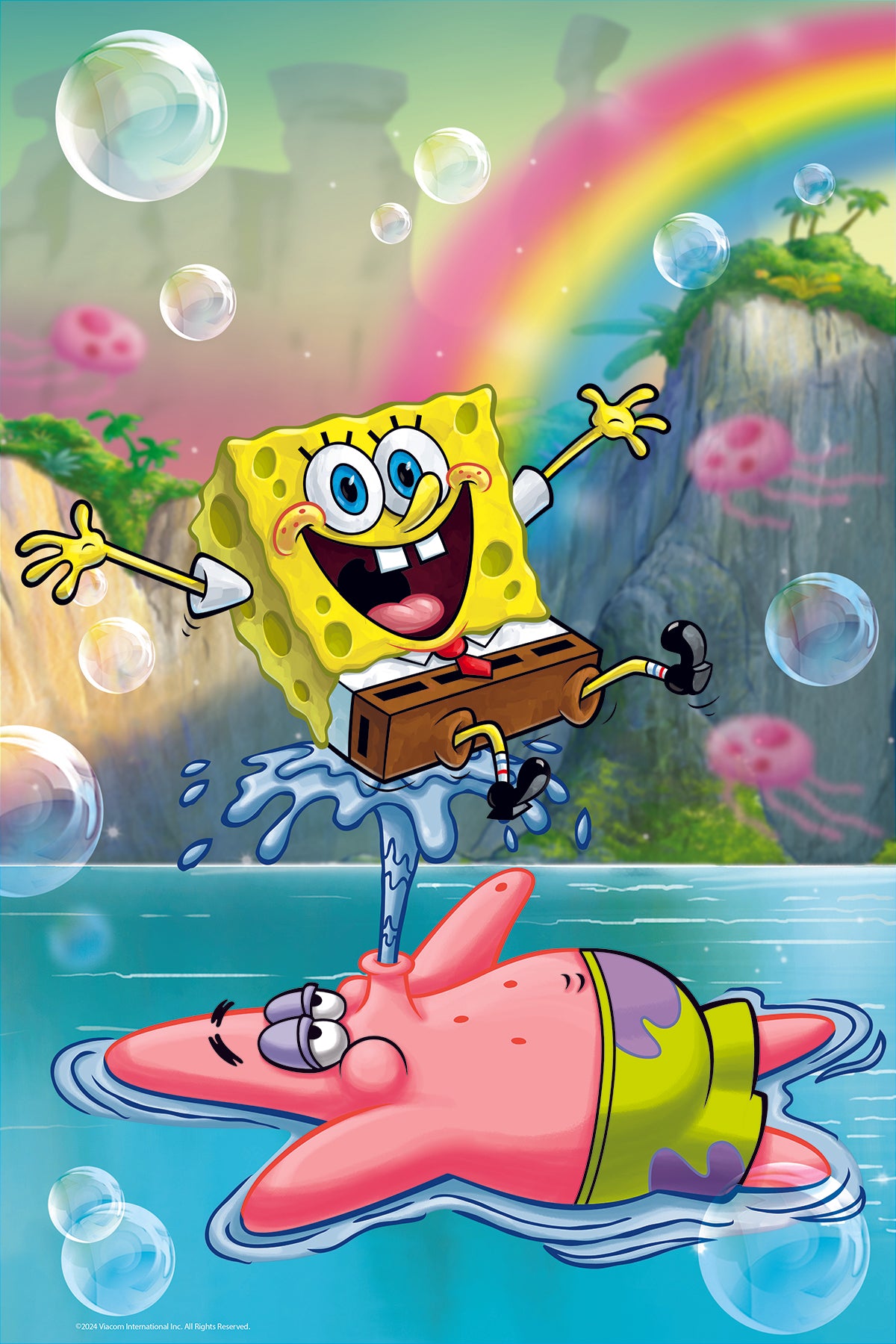 33293 Nickelodeon Sponge Bob 33293 150pc 18x12"