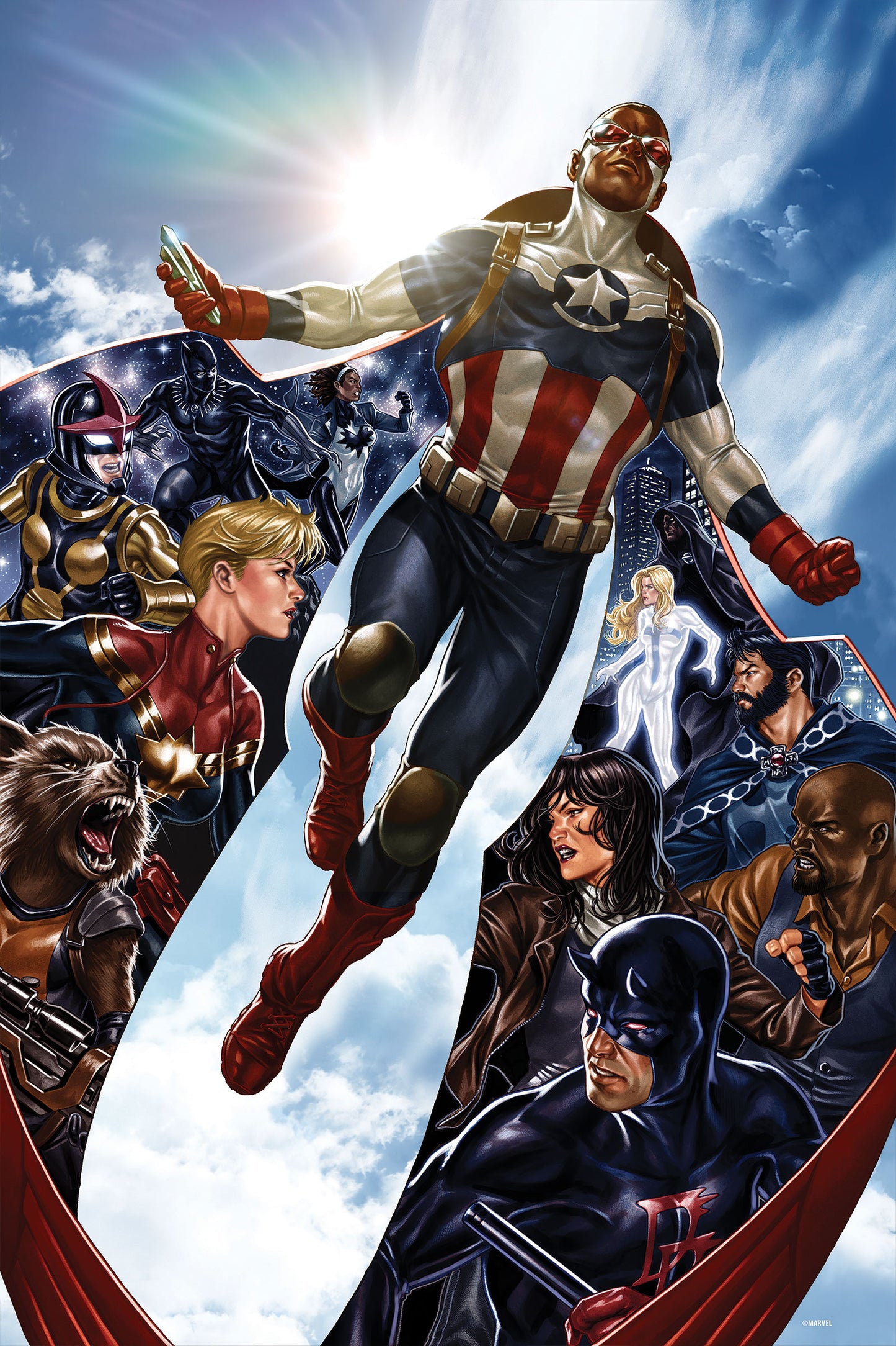 33414 Marvel Universe Avengers 3D Jigsaw Puzzle 33414 300pc 18x12"