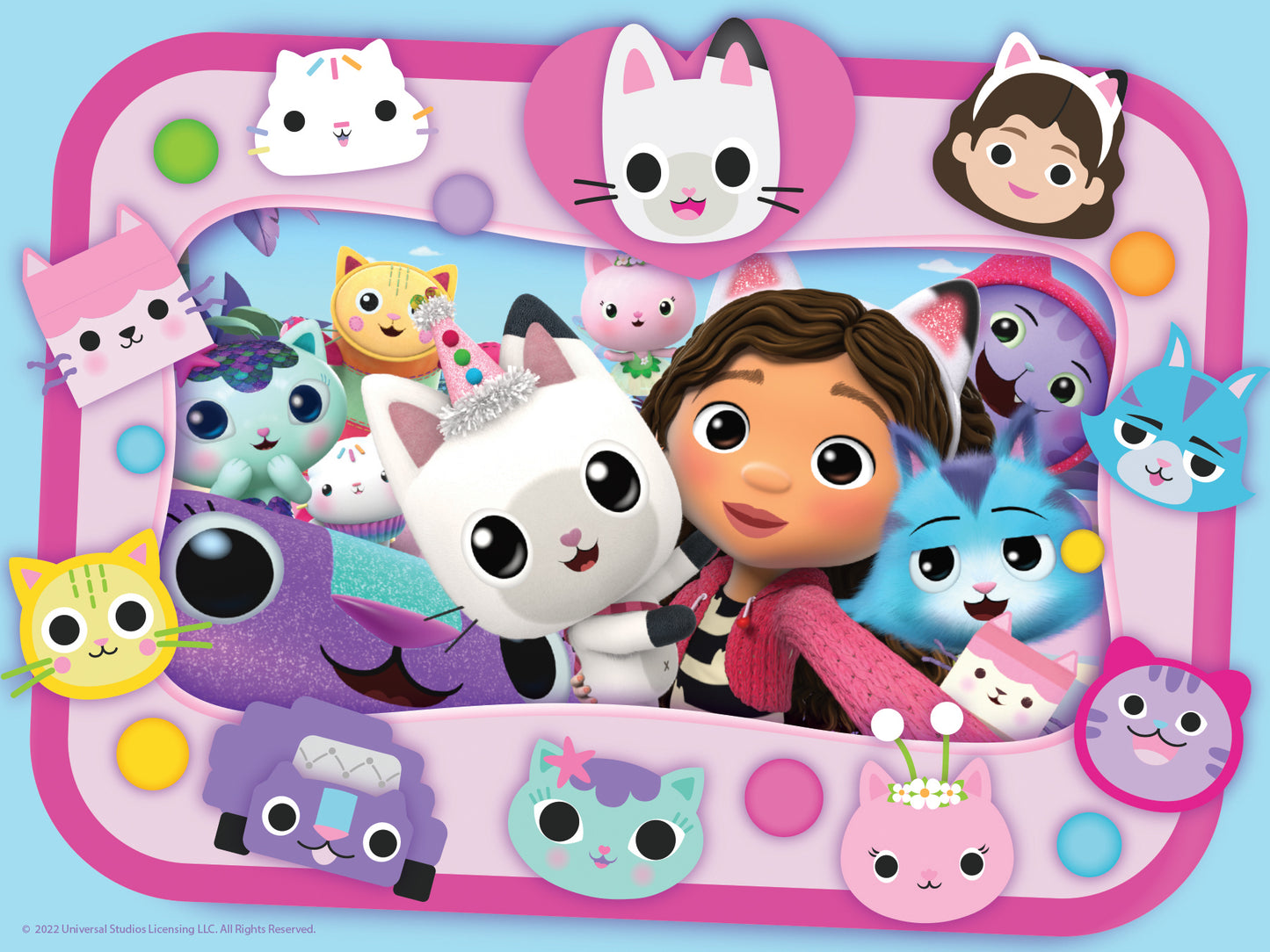 44009 Gabby Dollhouse 3D Jigsaw Puzzle 44009 24pc 12x9"