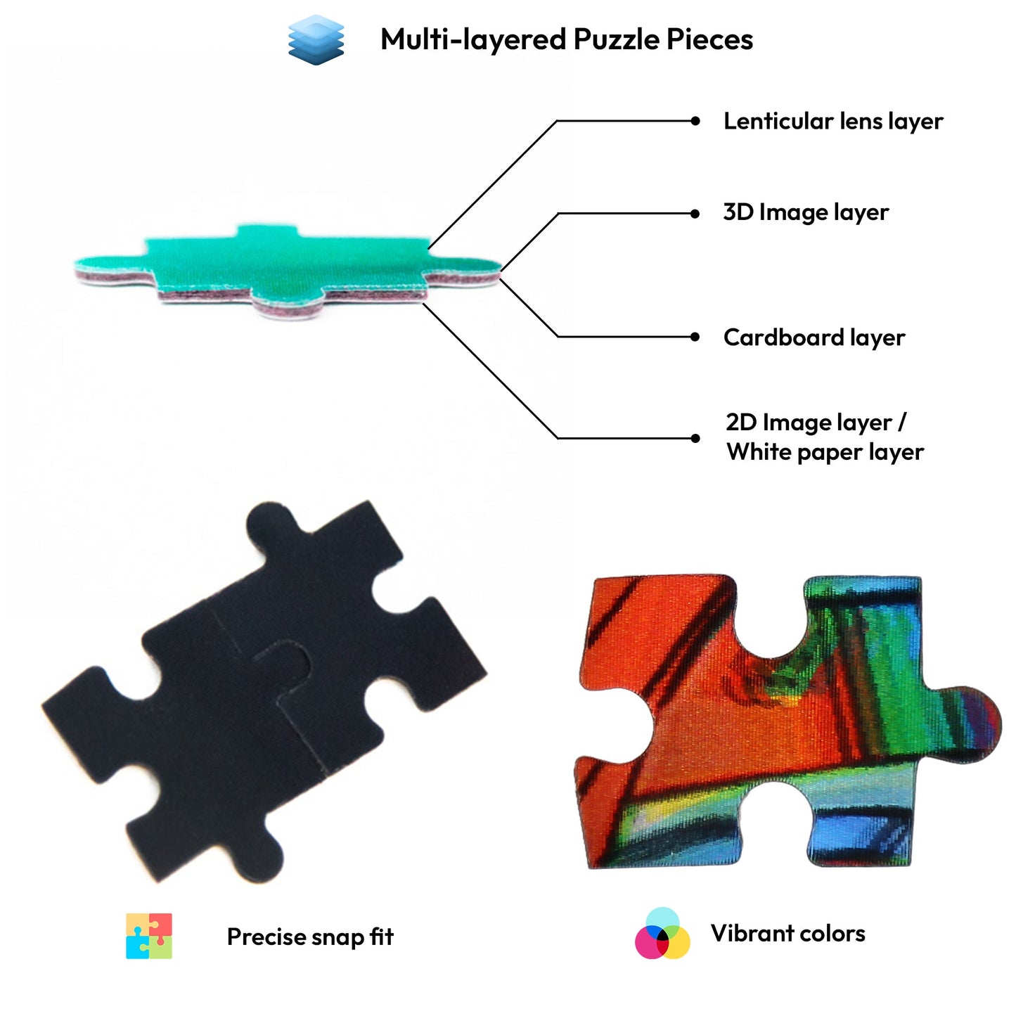 10186 Hubble Bubble Lisa Parker 3D Jigsaw Puzzle 10186 500pc 24"x18"