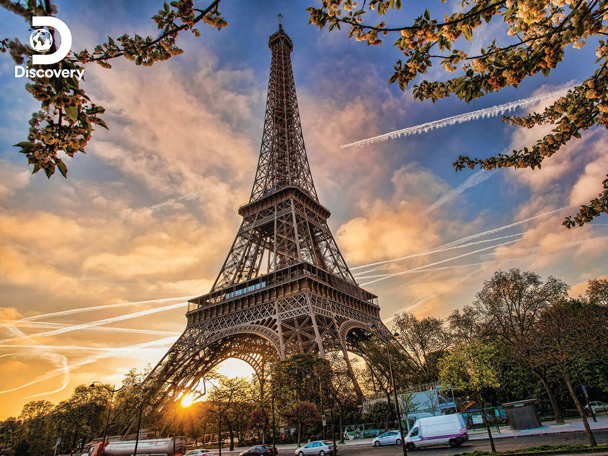 Puzzlr Eiffel Tower, Paris Discovery 3D Jigsaw Puzzle 10080 500pc 24x18"