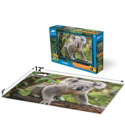 10790 Koala Discovery 3D Jigsaw Puzzle 10790 48PC 12"x9"