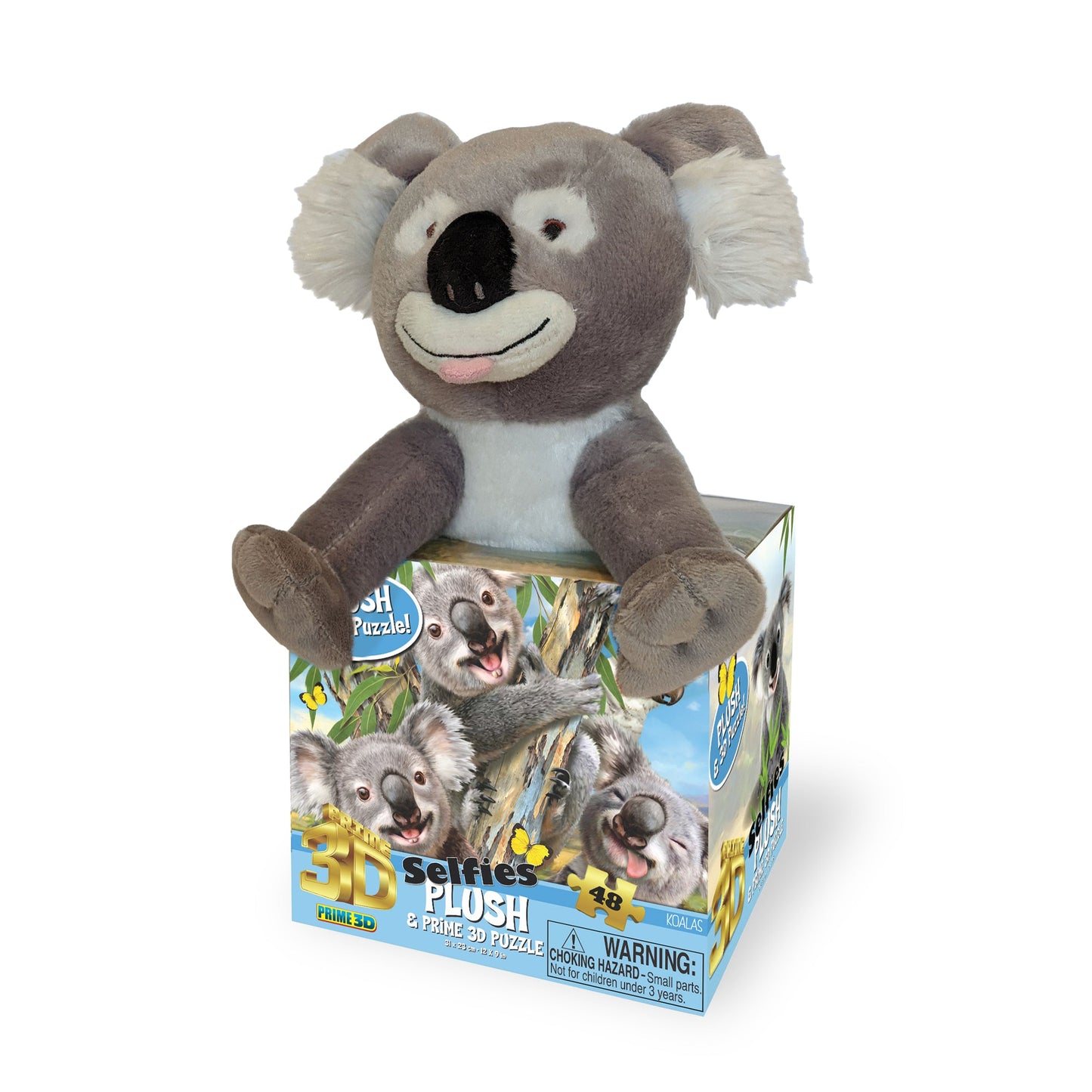 15805 Koala Selfie Howard Robinson 3D Jigsaw Puzzle Plush Toy 15805 48pc 12"x9"