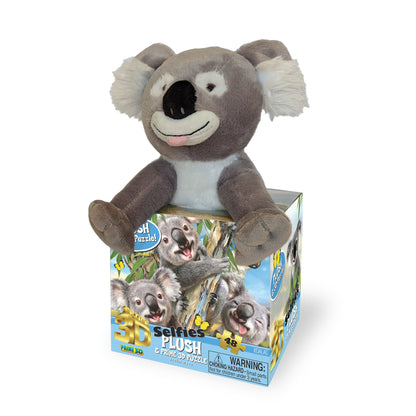 15805 Koala Selfie Howard Robinson 3D Jigsaw Puzzle Plush Toy 15805 48pc 12"x9"