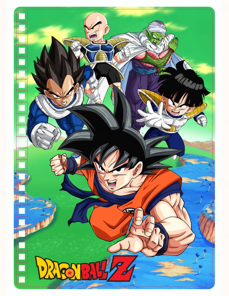 17631 Dragon Ball Z Frieza Jotter 100 Page Stationery