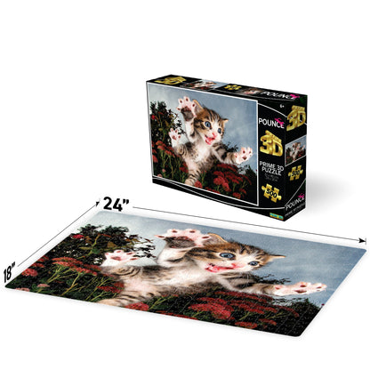 20013 Chicken Pounce Seth Casteel 3D Jigsaw Puzzle 20013 500pc 24"x18"