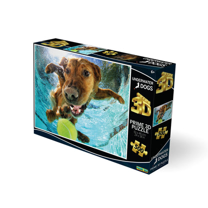 20021 Underwater Dogs Ricochet 3D Jigsaw Puzzle 20021 500pc 24"x18"