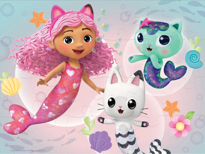 20629 Gabby's Dollhouse Universal 3D/2D Jigsaw Puzzle 20629 24PC 12"x9"