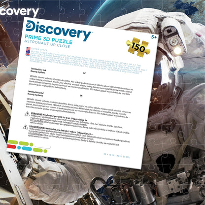 20849 Astronaut Up Close Discovery 3D Jigsaw Puzzle 20849 150pc 18"x12"