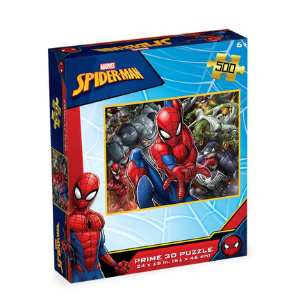 32552 Spider Man Marvel 3D Jigsaw Puzzle 32552 500pc 24"x18"