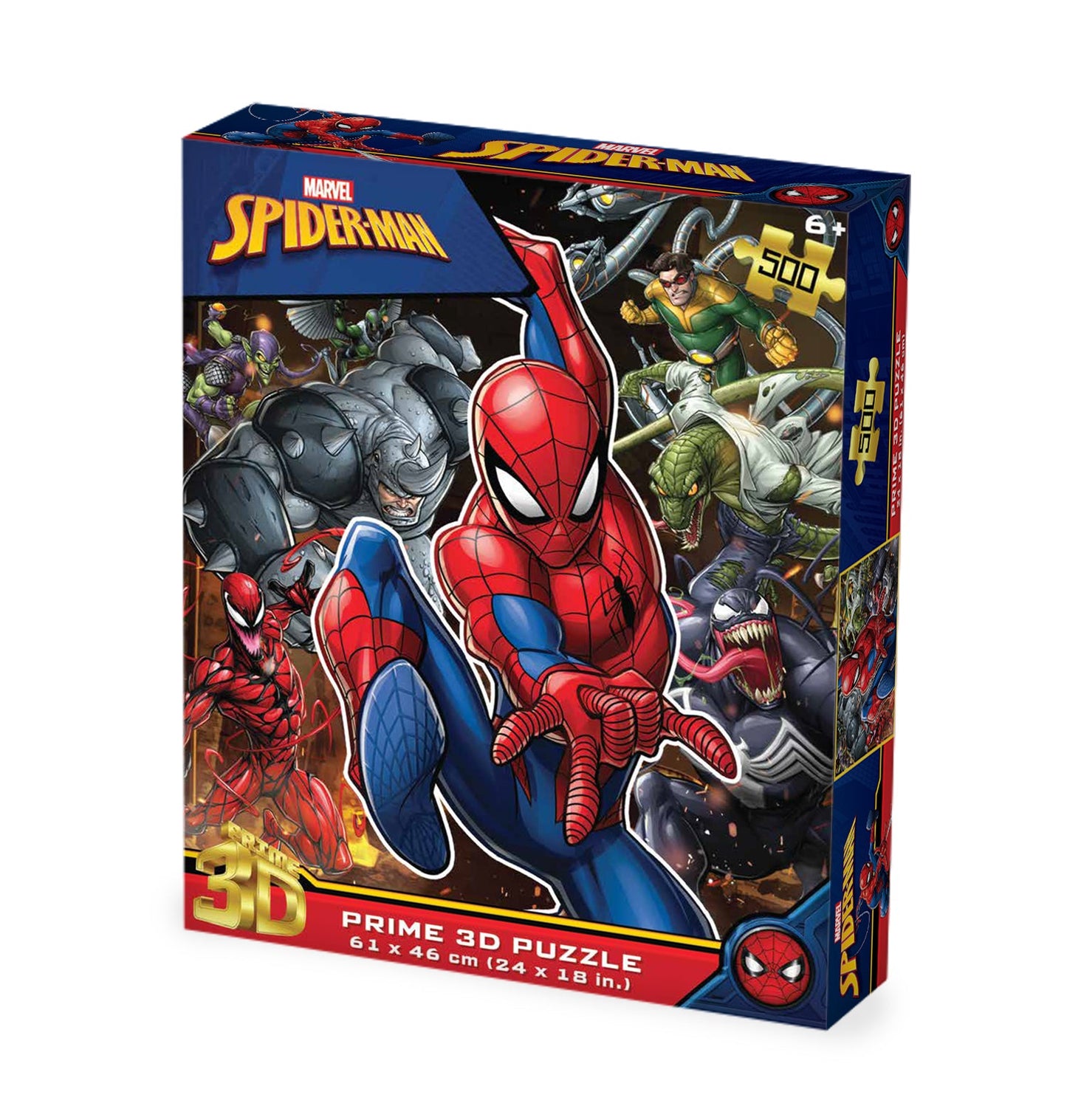 32552 Spider Man Marvel 3D Jigsaw Puzzle 32552 500pc 24"x18"