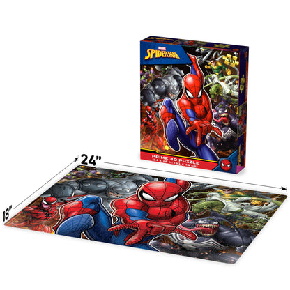 32552 Spider Man Marvel 3D Jigsaw Puzzle 32552 500pc 24"x18"