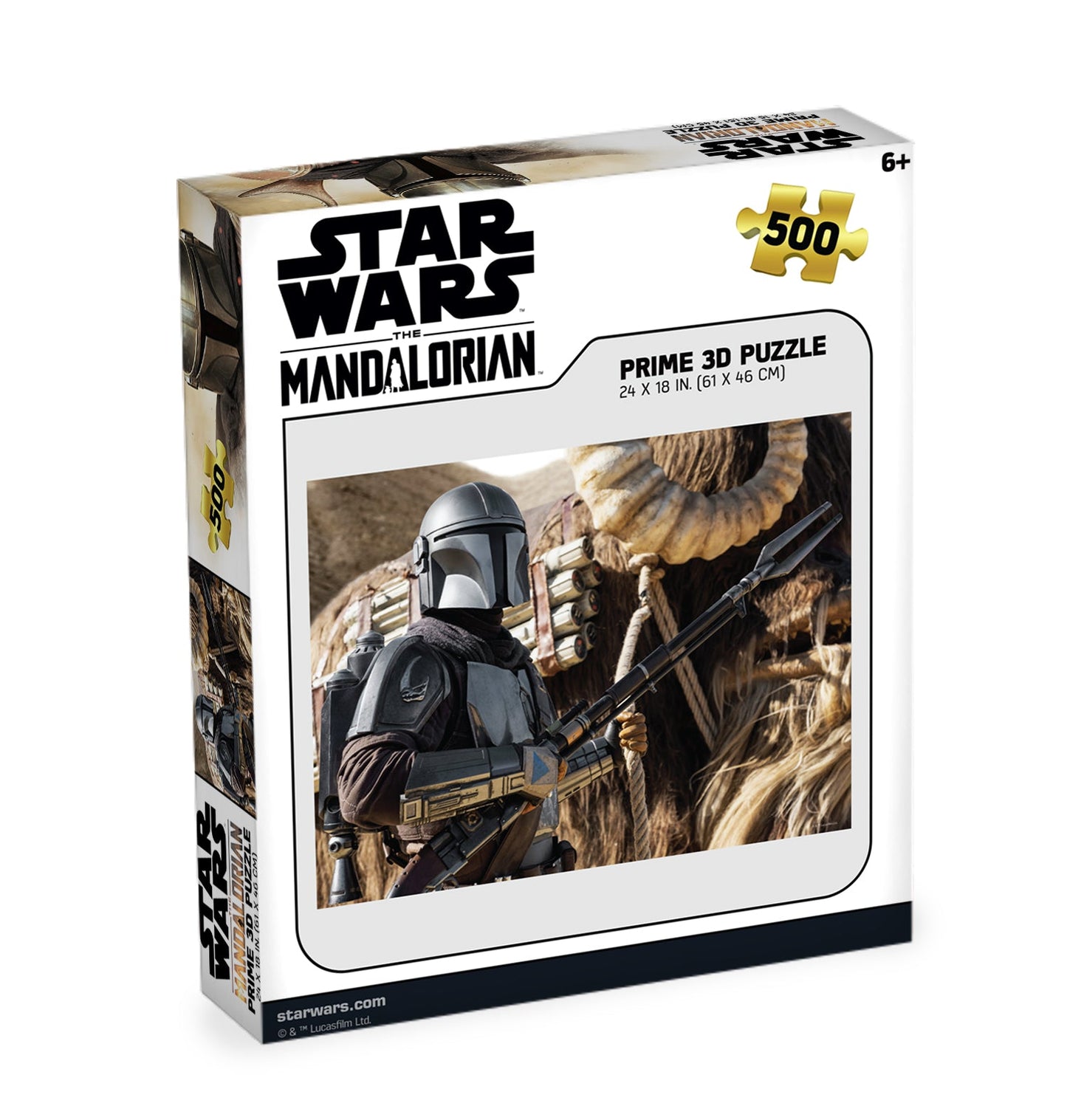 32630 The Mandalorian Star Wars Lucas 3D Jigsaw Puzzle 32630 500PC 24"x18"