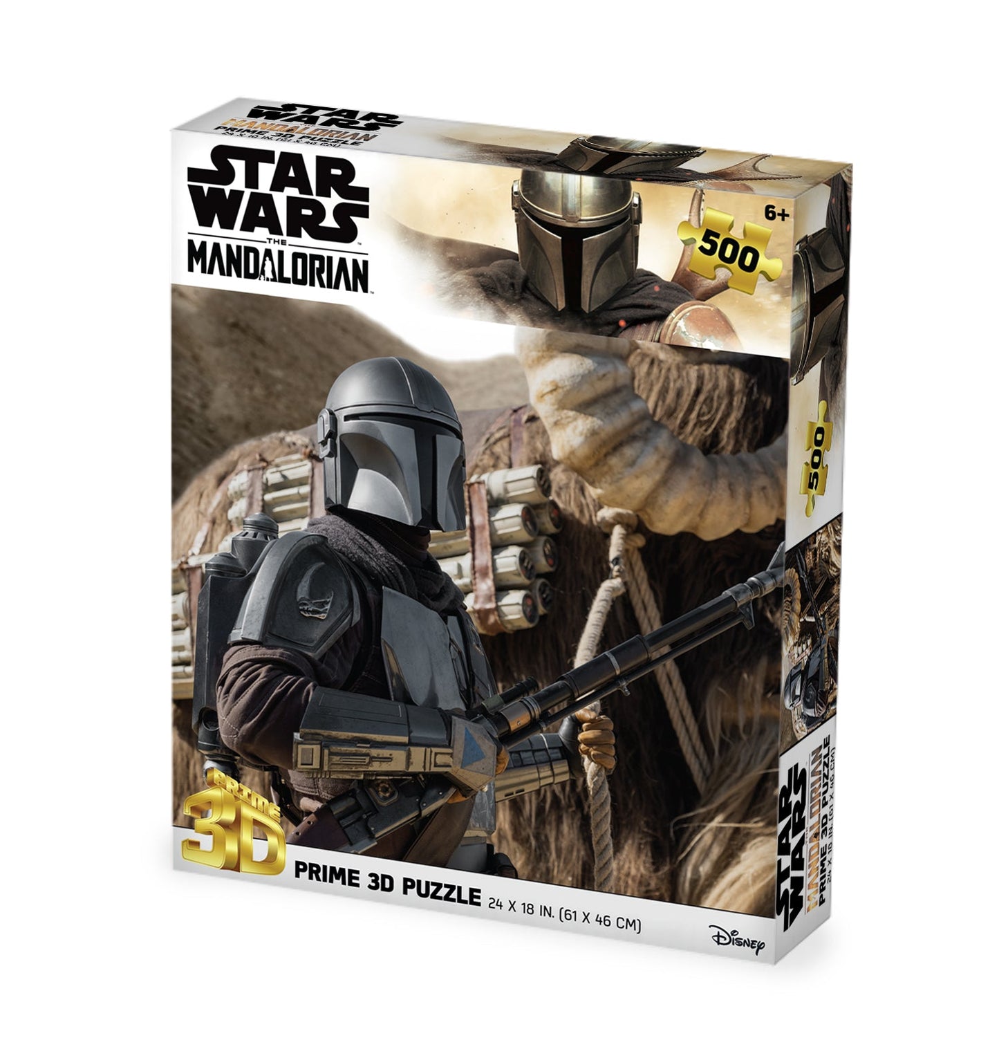 32630 The Mandalorian Star Wars Lucas 3D Jigsaw Puzzle 32630 500PC 24"x18"