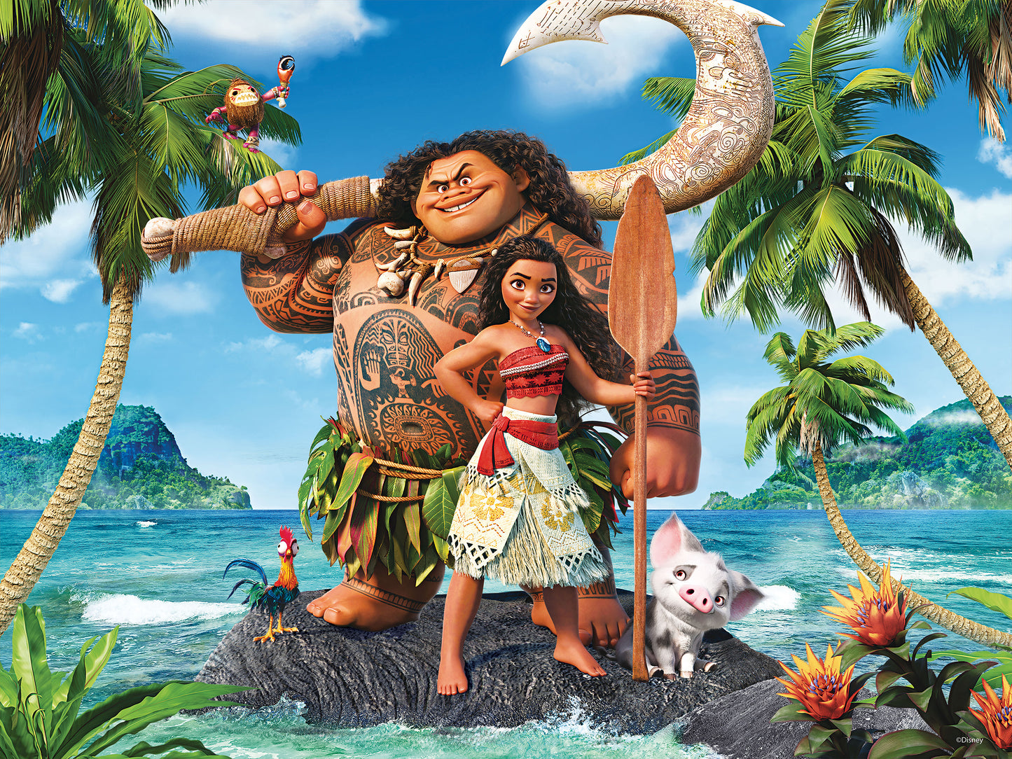 32664  Disney  Moana  32664 500pc 24x18"