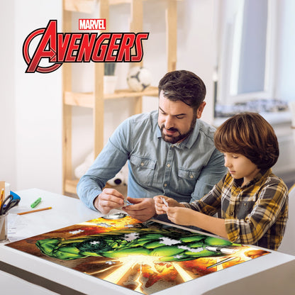 32672 Avengers The Hulk Marvel 3D Jigsaw Puzzle 32672 500pc 24"x18"