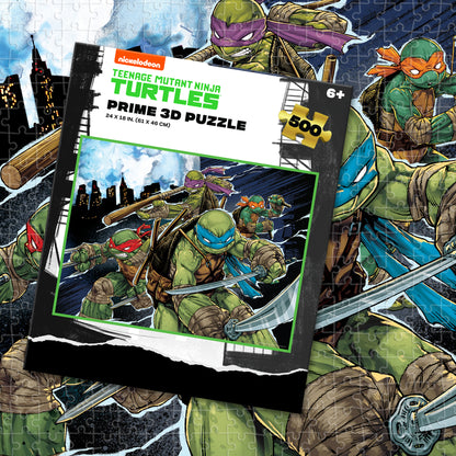 32721 Teenage Mutant Ninja Turtles Nickelodeon 3D Jigsaw puzzle 32721 500pc 24"x18"