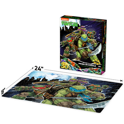 32721 Teenage Mutant Ninja Turtles Nickelodeon 3D Jigsaw puzzle 32721 500pc 24"x18"
