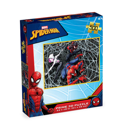 32803 Spider-Man Marvel 3D Jigsaw Puzzle 32803 500pc 24"x18"