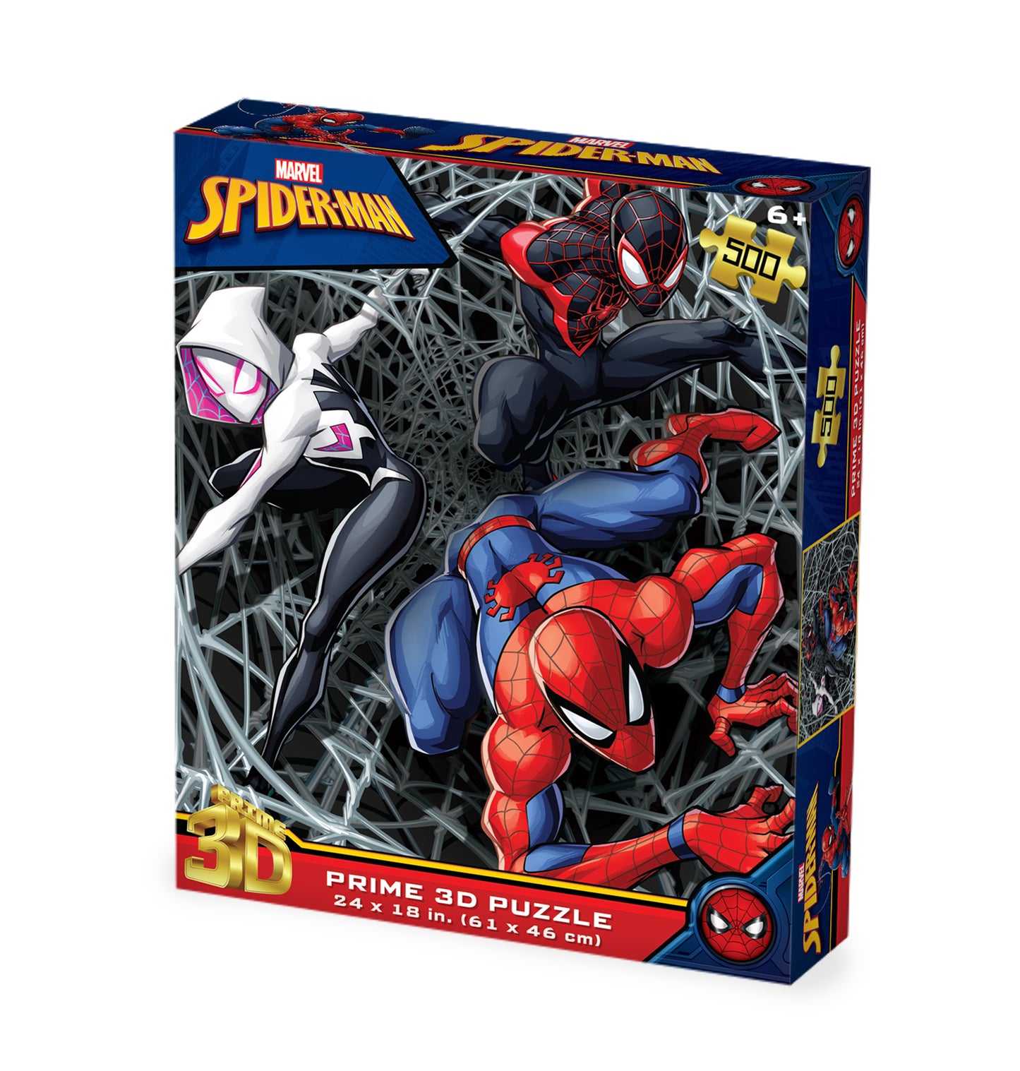 32803 Spider-Man Marvel 3D Jigsaw Puzzle 32803 500pc 24"x18"