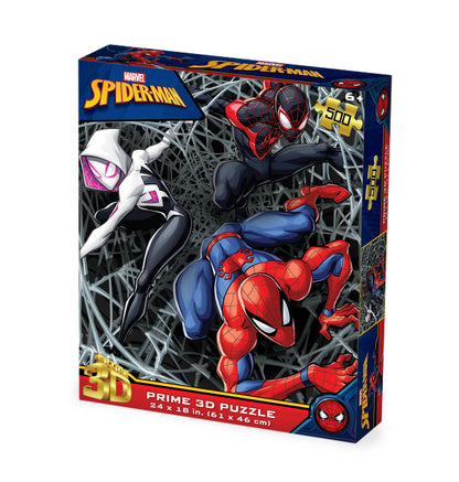 32803 Spider-Man Marvel 3D Jigsaw Puzzle 32803 500pc 24"x18"