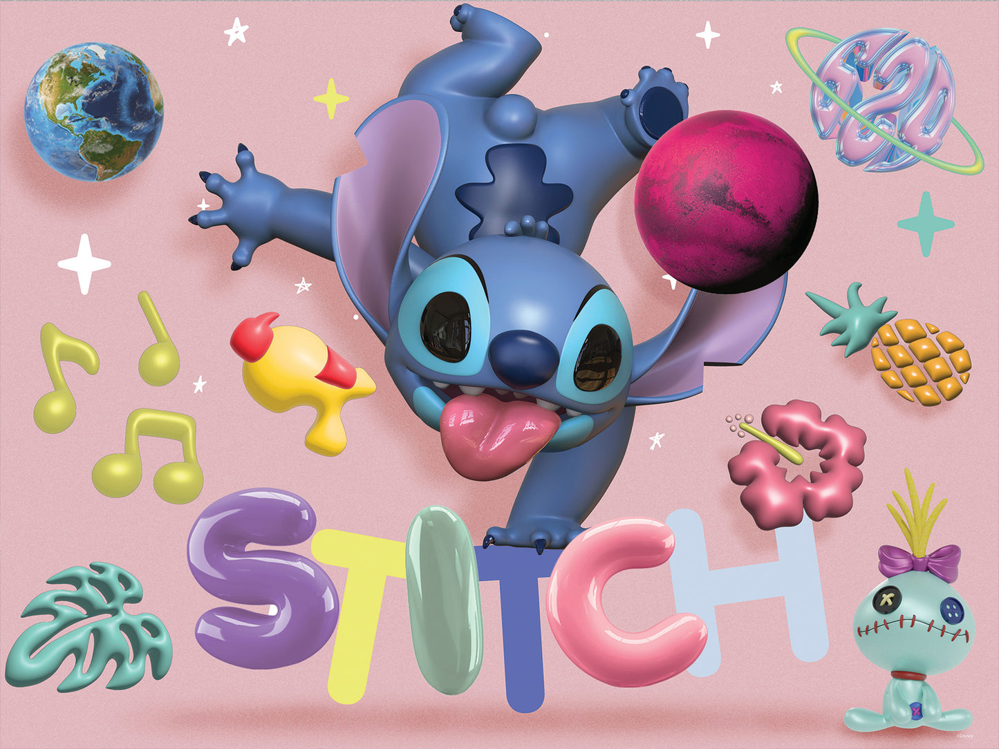 32820  Disney  Stitch  32820 500pc 24x18"