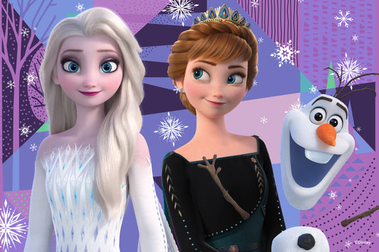 33031 Frozen Disney 3D Jigsaw Puzzle 33031 200PC 18"x12"