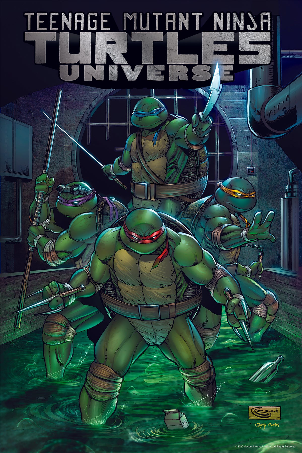 35642 TMNT 3D Jigsaw Puzzle 35642 300pc 12x18"