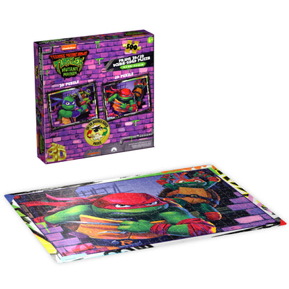 37540 3D/2D Nickelodeon Teenage Mutant Ninja Turtles 300PC 24x18"