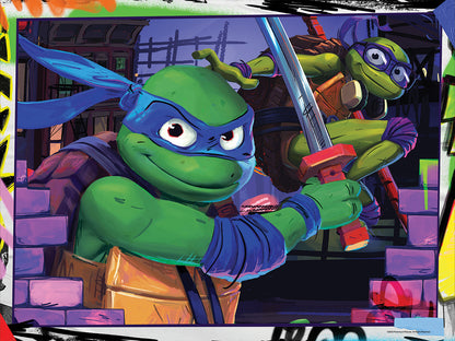 37540 3D/2D Nickelodeon Teenage Mutant Ninja Turtles 300PC 24x18"