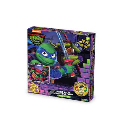 37540 3D/2D Nickelodeon Teenage Mutant Ninja Turtles 300PC 24x18"