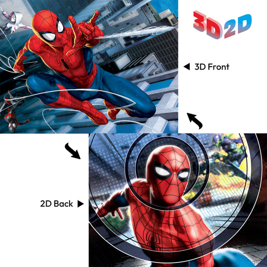 37541 3D/2D  Marvel Spider-Man 500pc 24x18"