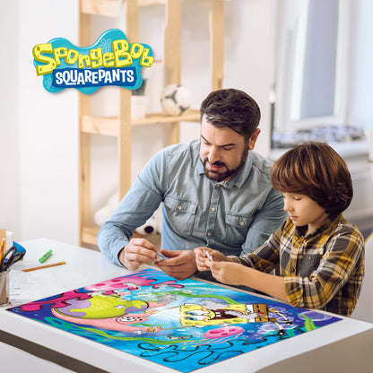 37545 Spongebob Nickelodeon 3D/2D Jigsaw Puzzle 37545 500pc 24"x18"