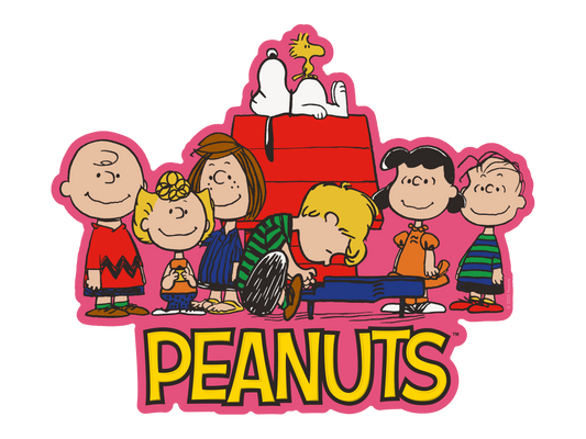 317017845 Peanuts the gang wooden puzzle 13 x 10.5" 200pc