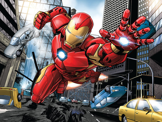 Puzzlr Iron Man Marvel 3D Jigsaw Puzzle 32625 500pc 24x18"