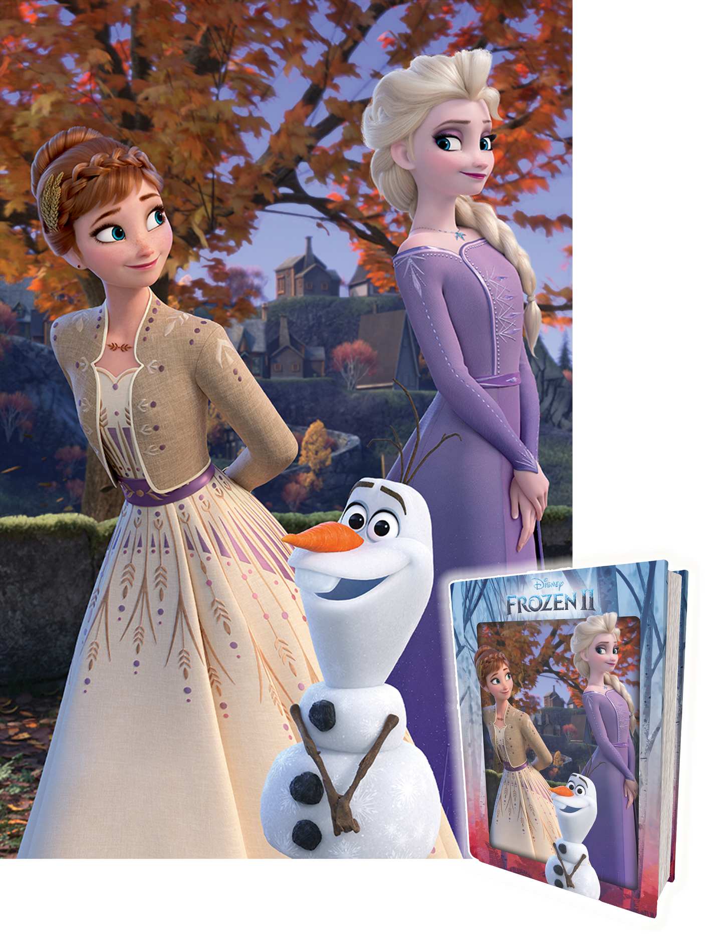 Puzzlr Frozen Disney 3D Jigsaw Puzzle in Tin Book Packaging 35559 300pc 18x12"