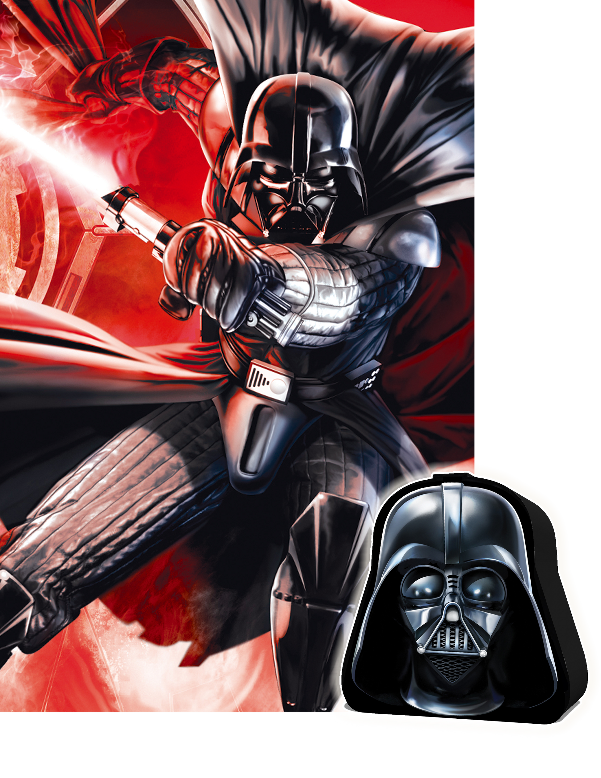 Puzzlr Star Wars - Darth Vader 3D Jigsaw Puzzle in Tin Box Packaging 35577 300pc 12x18"