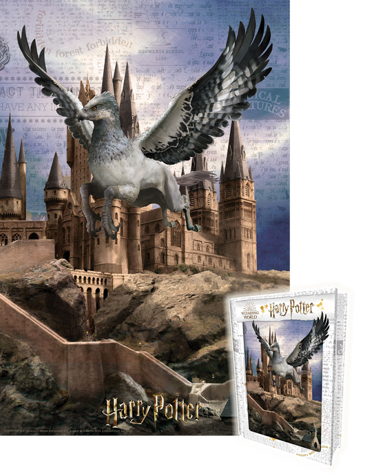 Puzzlr Buckbeak Harry Potter 3D Jigsaw Puzzle in Tin Book Packaging 35624 300pc 18x12"